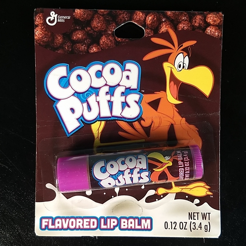 Cocoa Puffs Lip Balm, Factory sealed Retail Package